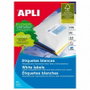 Apli Etiquetas Adhesivas Blancas 48,5x25,4mm 100 Hojas